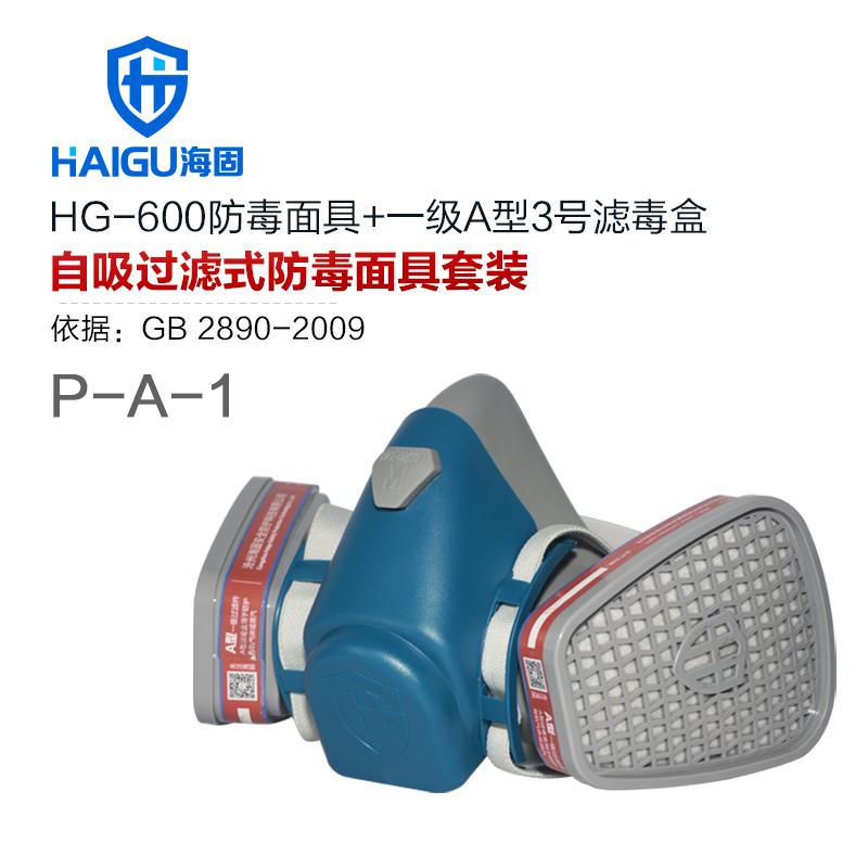 海固HG-600 P-A-1 N2195綜合防毒面具套裝