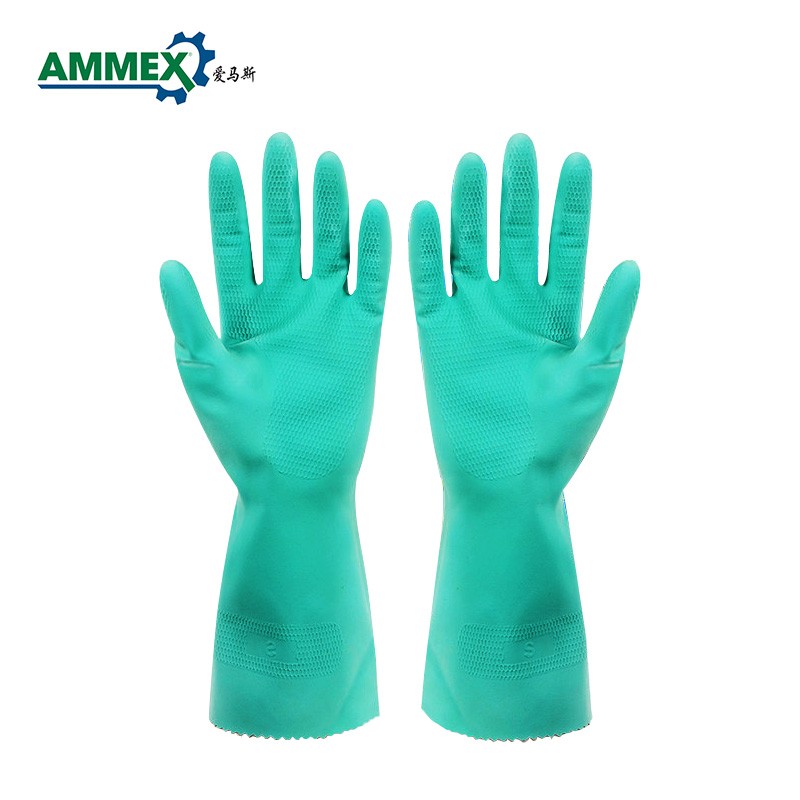愛(ài)馬斯GRNCX46100防水防油防滑丁腈手套