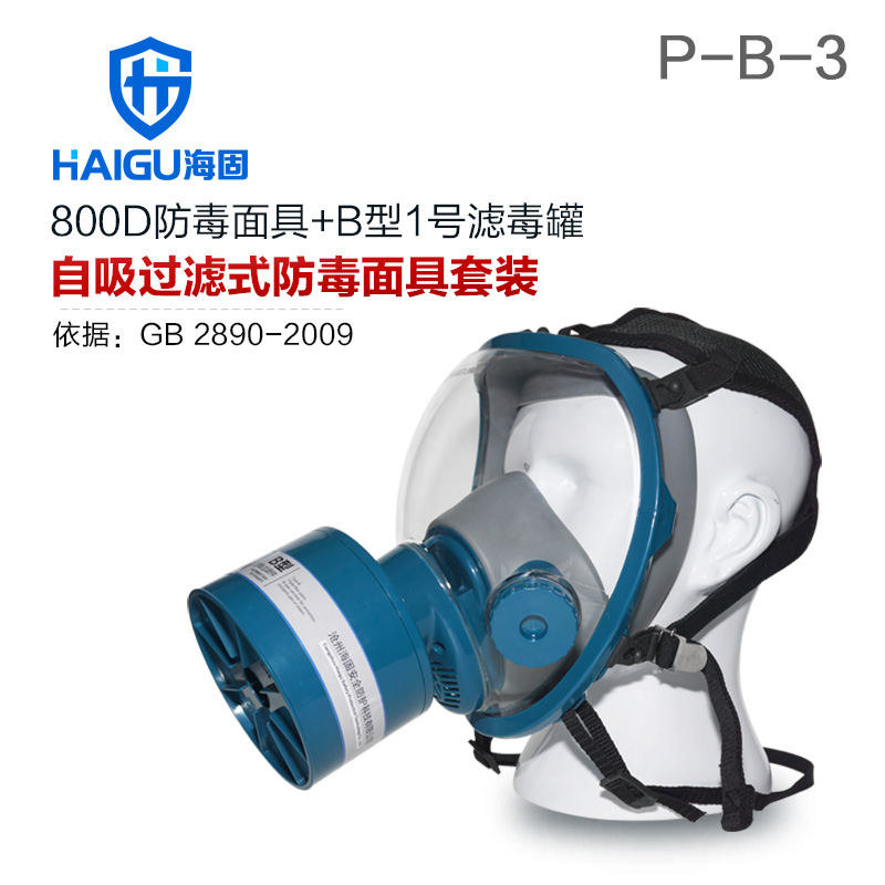 海固HG-800D P-B-3無機(jī)氣體綜合防毒面具