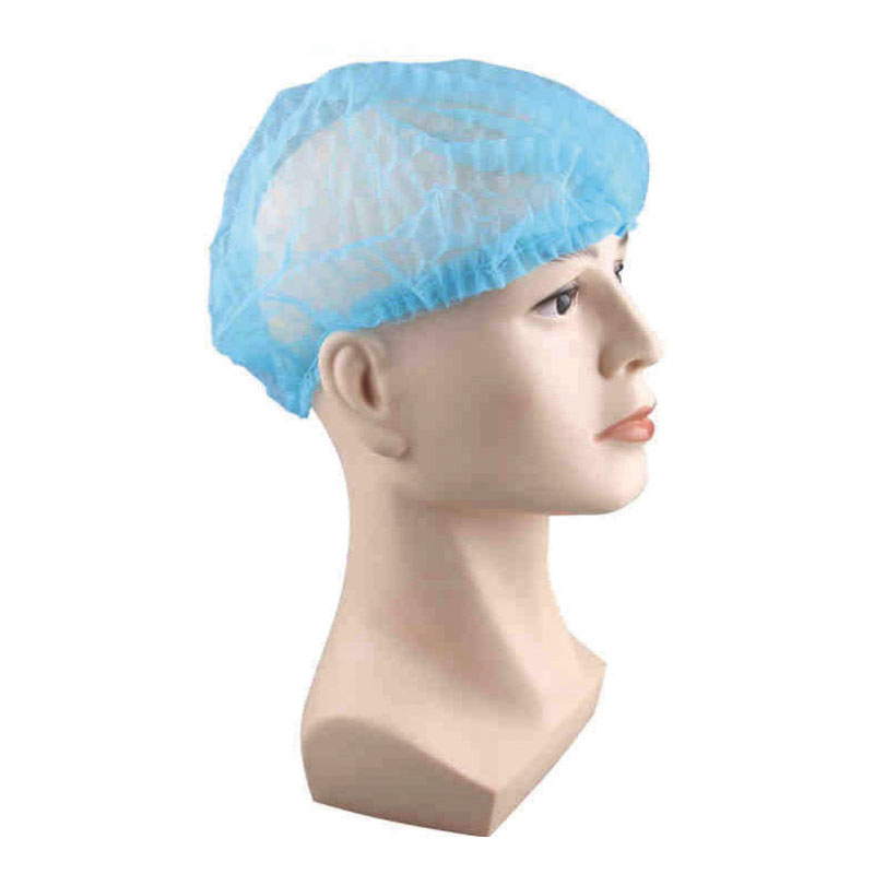 愛馬斯40048W-19BL無(wú)紡布藍(lán)色一次性條形帽