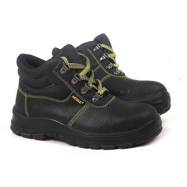 羿科60718135中幫鋼頭鋼板防靜電安全鞋