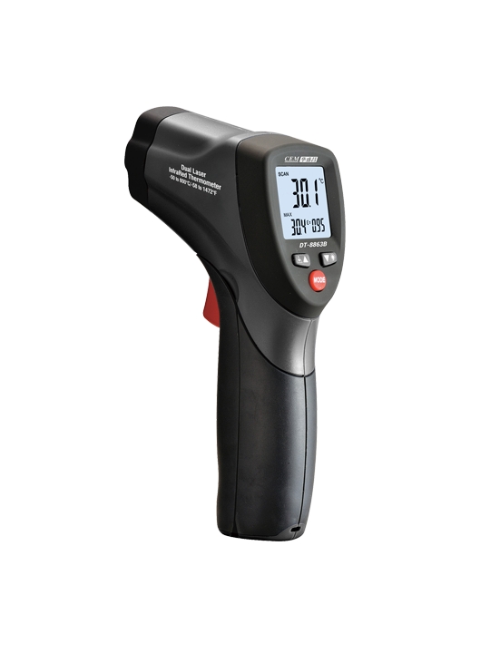 華盛昌DT-8862B專業(yè)型雙激光快速型紅外線測(cè)溫儀
