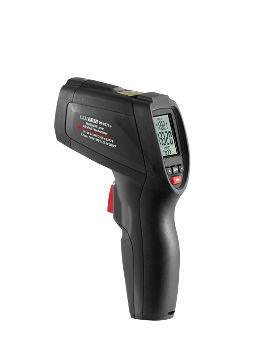 華盛昌DT-8876+中高溫環(huán)形激光紅外線測溫儀