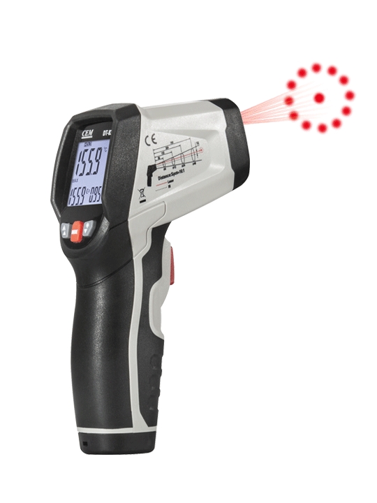 華盛昌DT-836A二合一環(huán)形激光紅外線測(cè)溫儀