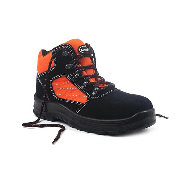 羿科60725660中幫牛皮時(shí)尚安全鞋