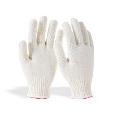 好員工H10-MS600紅色羅口棉紗手套