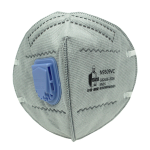 華信威保N9509VC活性炭帶閥耳帶式折疊口罩