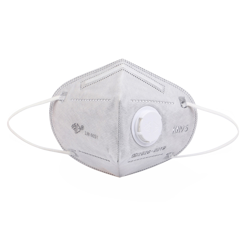 勞衛(wèi)9031活性炭帶閥折疊式防塵口罩