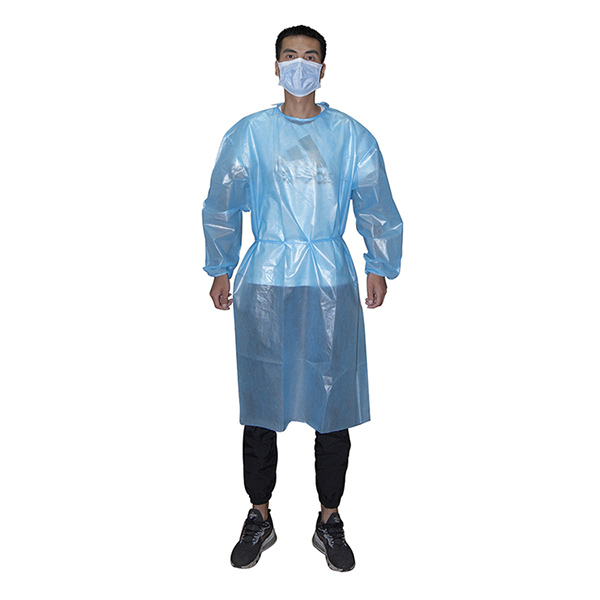 永霏M230連身式PP+PE膜一次性使用隔離衣