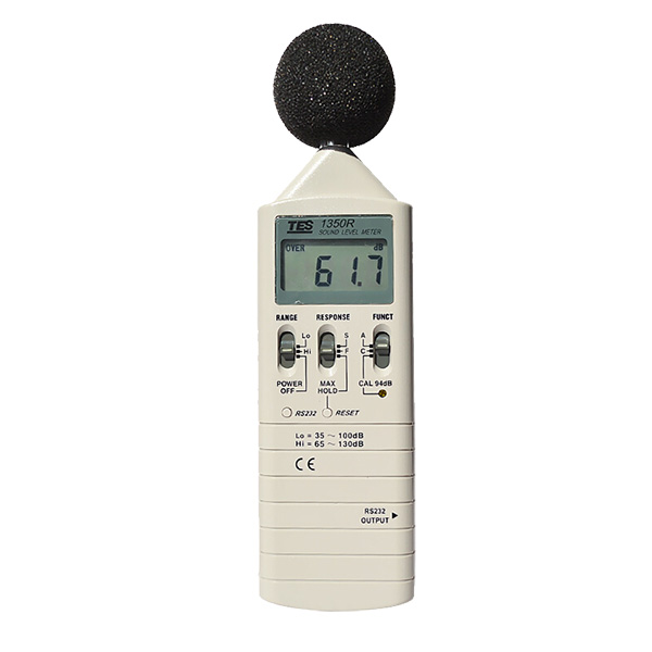 臺灣泰仕TES-1350R數(shù)字式噪音計