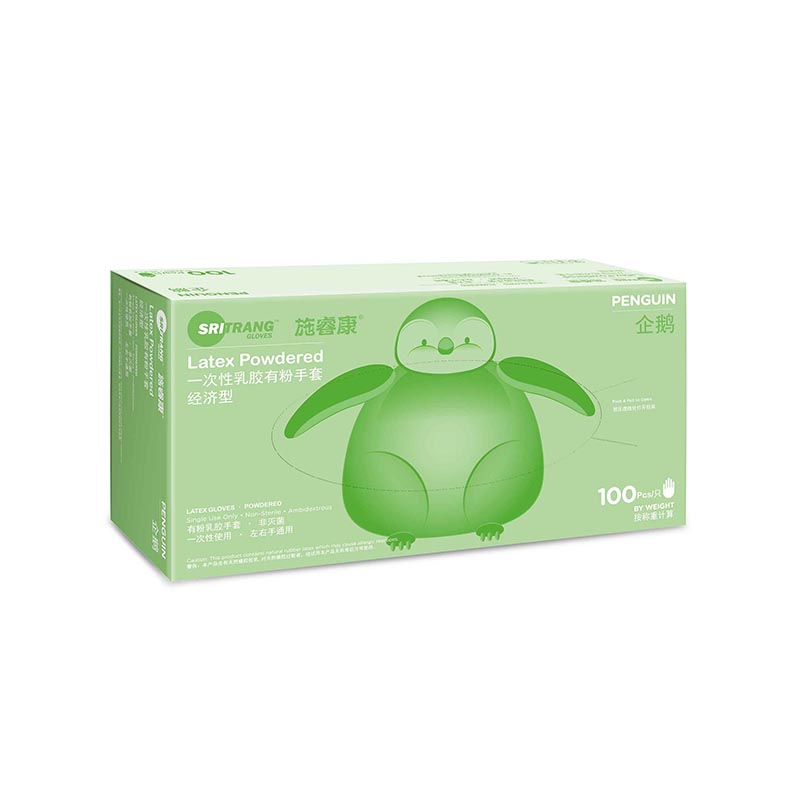 施?？到?jīng)濟型一次性乳膠有粉手套