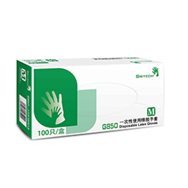 施?？礢RITECH G850天然乳膠一次性手套