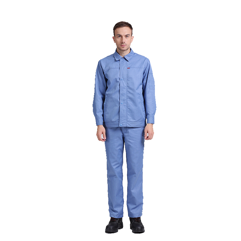 瑞氪維爾RW8337天藍(lán)色防電弧夾克