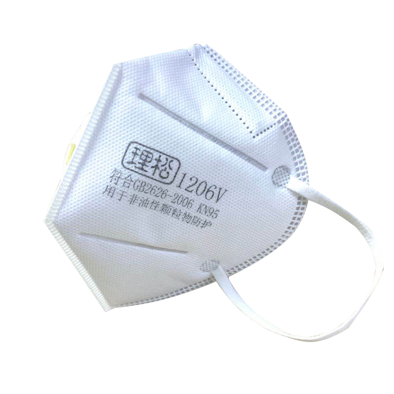 理松1206V折疊耳戴式防塵口罩