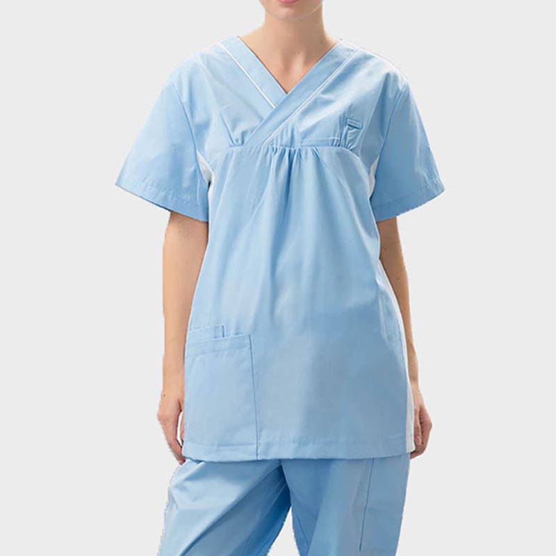  樂倍康F13294孕婦短袖護士服 