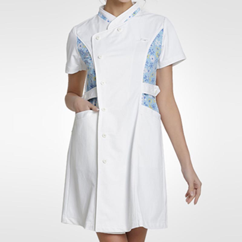 樂(lè)倍康NA125-N花雨短袖護(hù)士裙