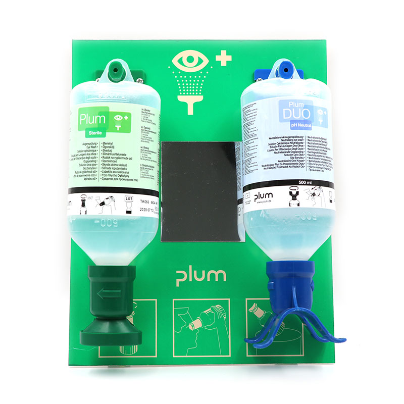 丹麥Plum4695雙瓶掛板洗眼液500ml*2