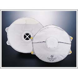 三暉SH9100CV活性炭頭戴式帶閥FFP1防塵口罩