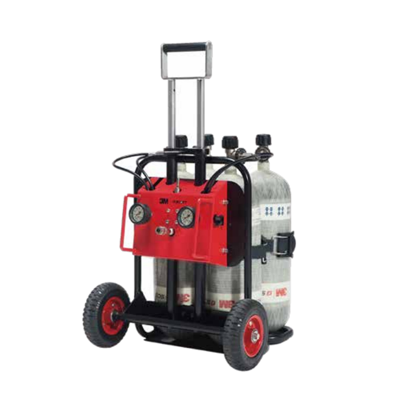 3M SCOTT CG-7/4415ATE移動氣源供氣小車長管呼吸器