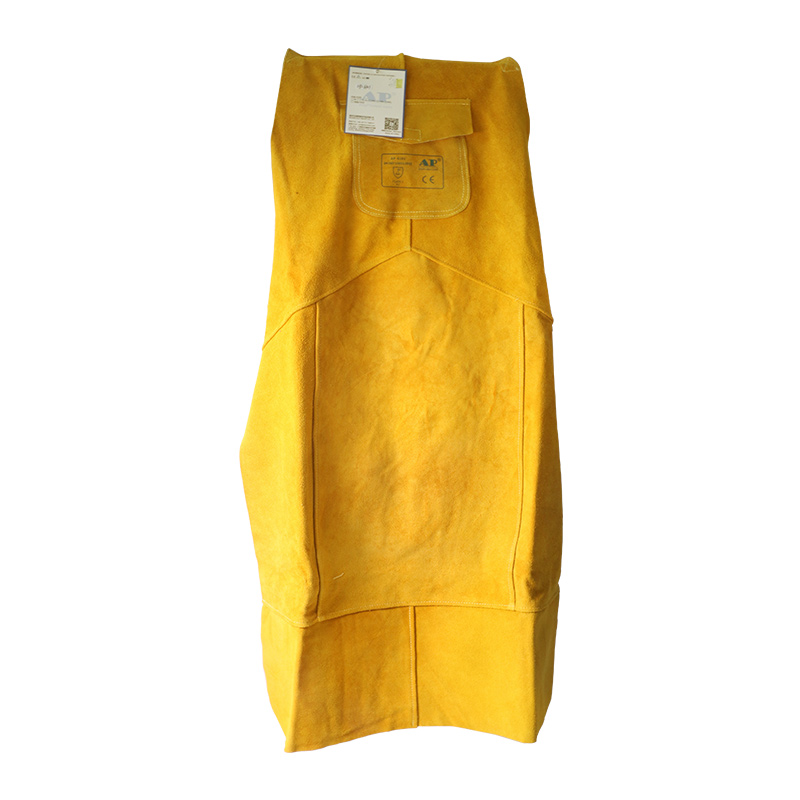 友盟AP-6101金黃色全皮護(hù)胸圍裙