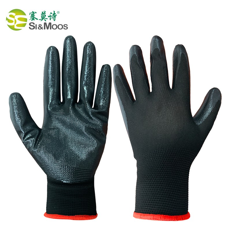 塞莫詩(shī)CG905BK黑色浸膠丁腈手套