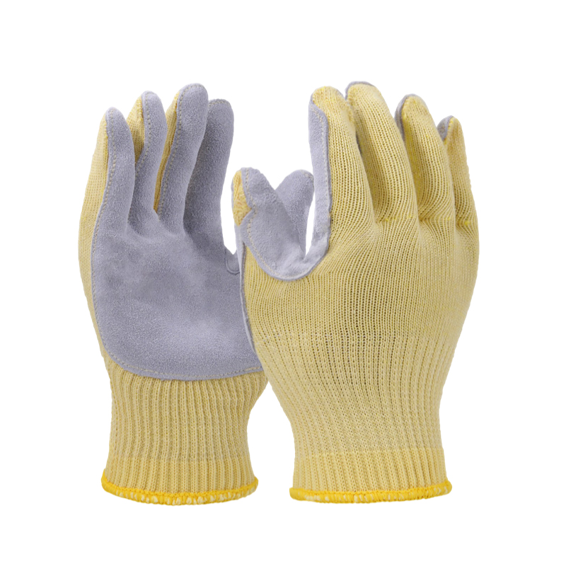 護(hù)享AG-8701LP牛皮手掌防割手套