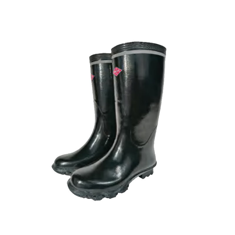 雙安BX001工礦作業(yè)中筒橡膠安全靴