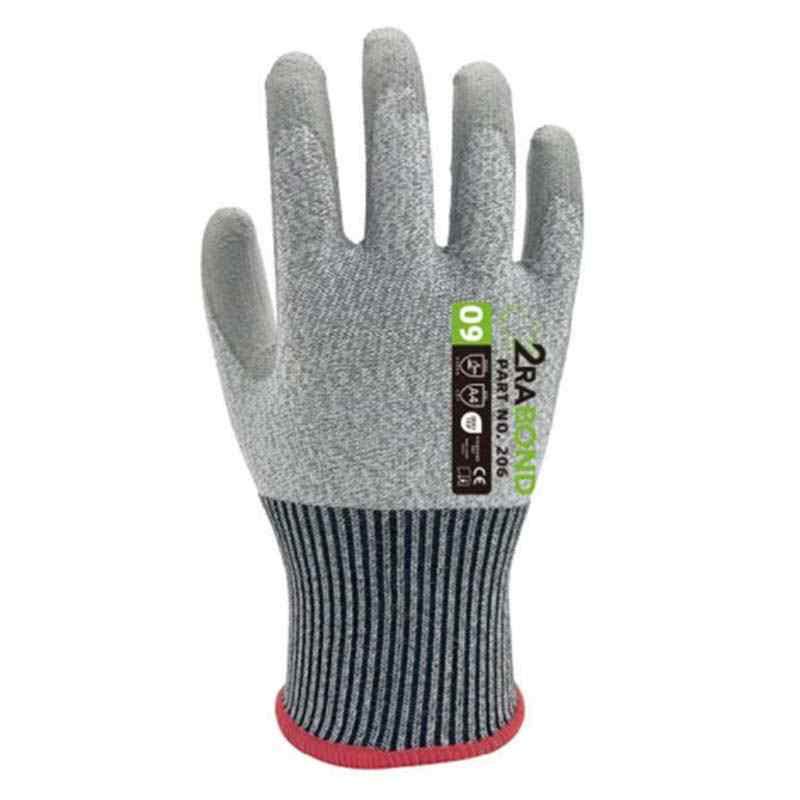 2RABOND 206 D級(jí)PU涂層防割手套