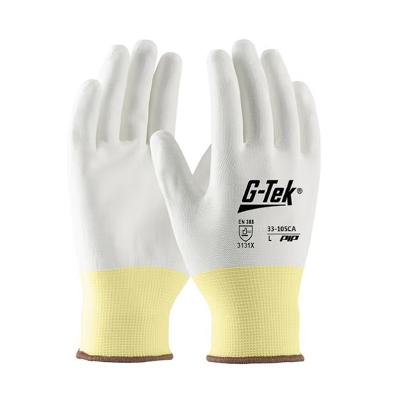 PIP 33-105CA 13針滌綸掌浸PU通用手套