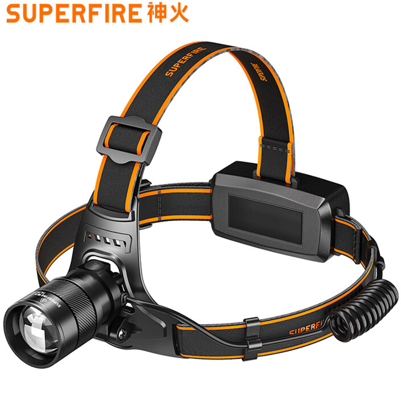 神火HY01調(diào)焦感應(yīng)白激光遠(yuǎn)射頭燈