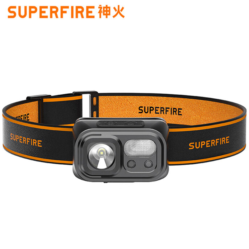 神火HL23-S長續(xù)航揮手感應(yīng)多功能智能頭燈