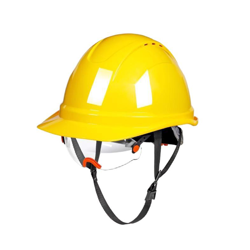 定和DH3021內(nèi)置護(hù)目鏡帶透氣孔ABS安全帽