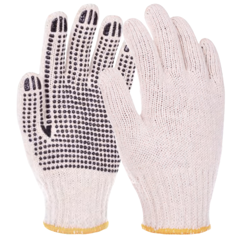 好員工H7-BC600DC本白紗線點(diǎn)塑手套
