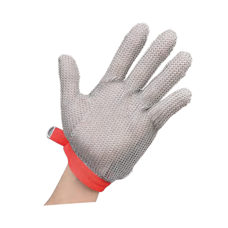 思衛(wèi)爾5101不銹鋼五指織帶扣鋼環(huán)防割手套