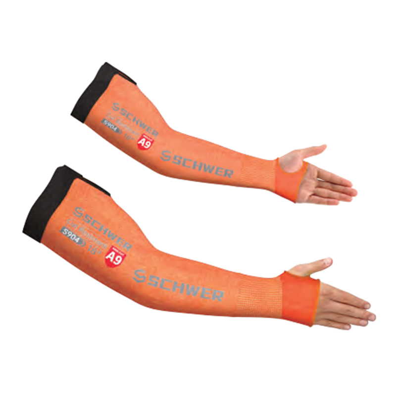 思衛(wèi)爾3330橘色18針A9級HPPE防割護(hù)臂