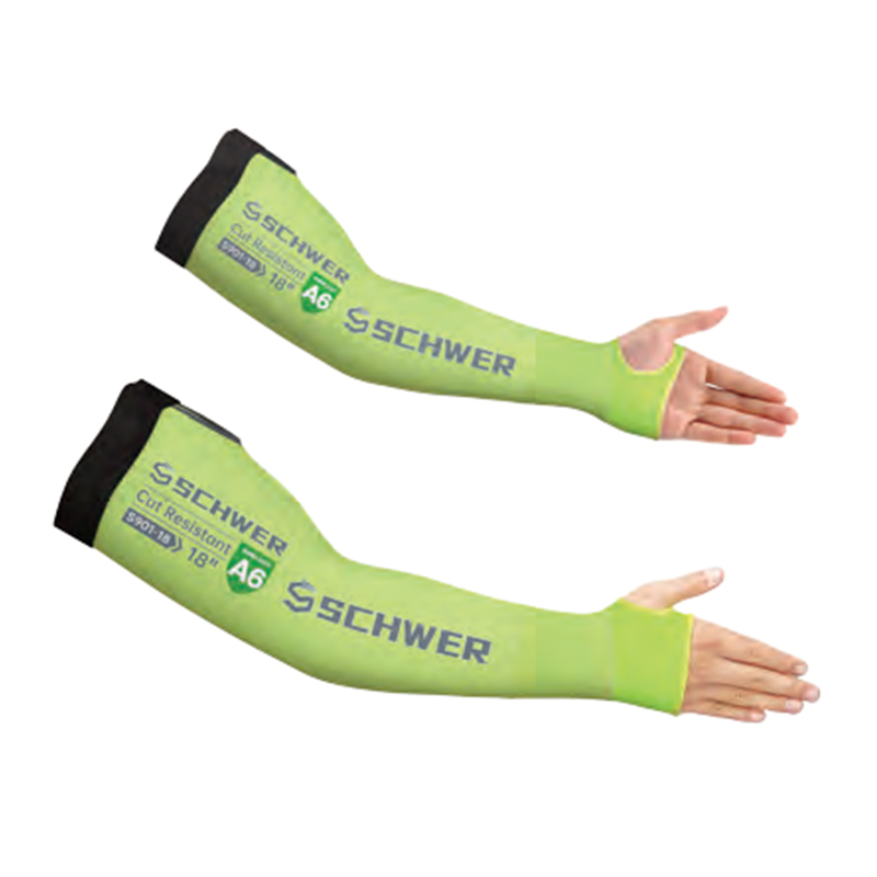 思衛(wèi)爾S901熒光黃18針A6級HPPE防割護(hù)臂