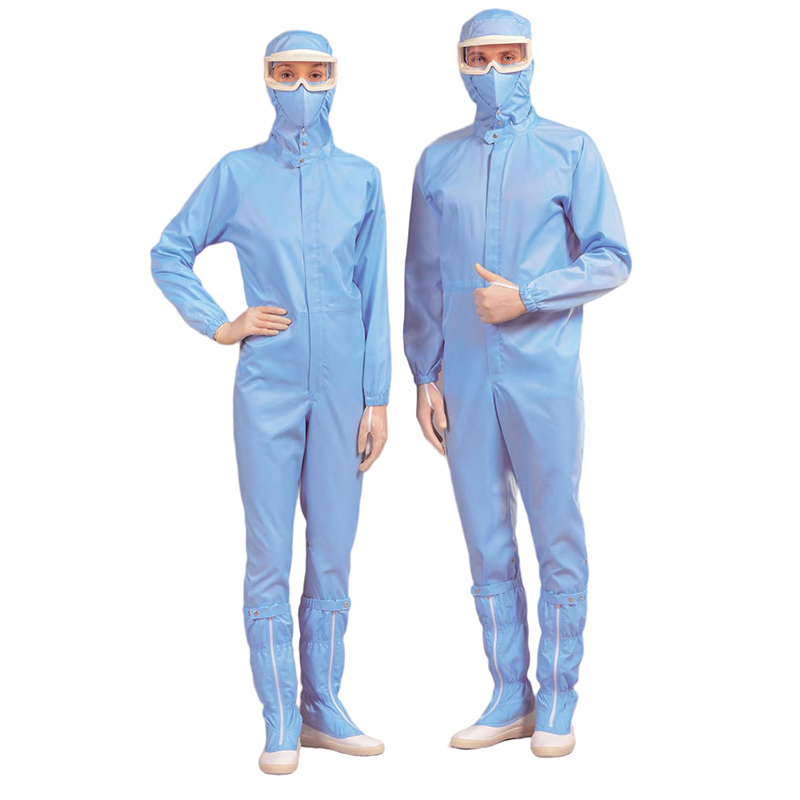 嘉柏利通L-3112X藍(lán)色三連體潔凈服