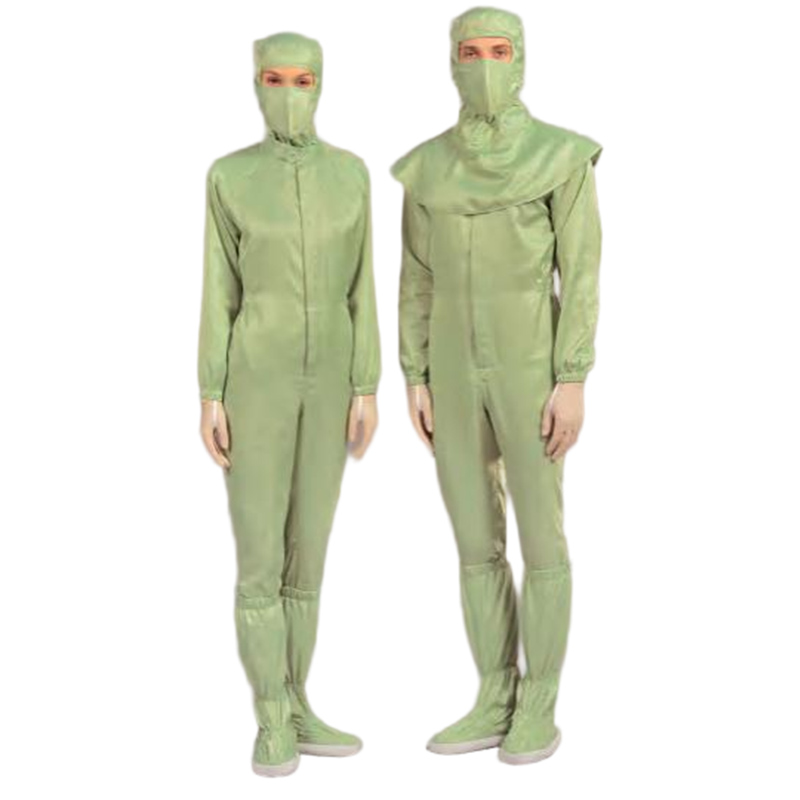 嘉柏利通L-2114X綠色二連體潔凈服