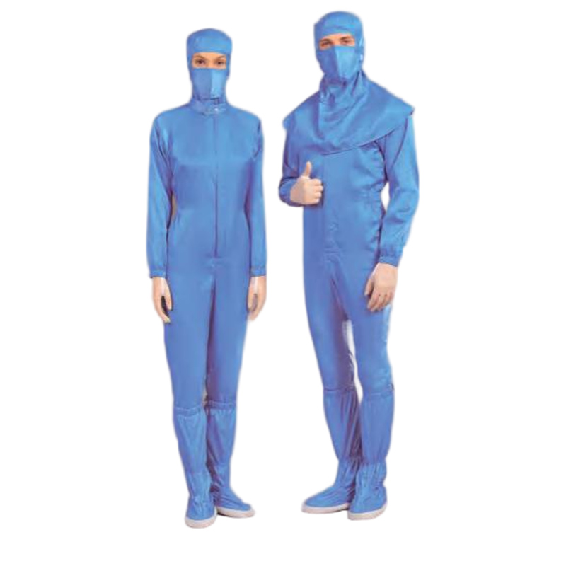 嘉柏利通L-2116X海藍(lán)色二連體潔凈服