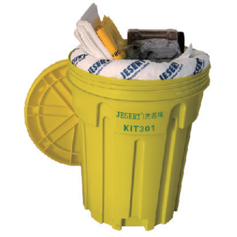 JESERY杰蘇瑞 KIT301 30加侖泄漏應(yīng)急桶套裝（吸油型）