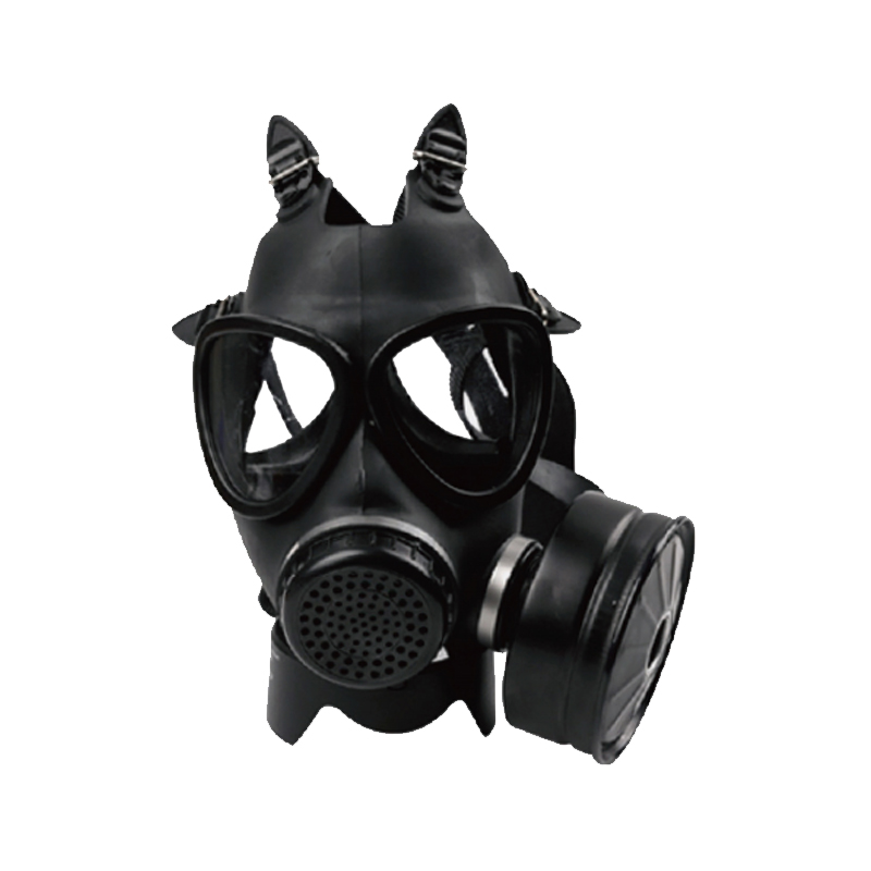 邦固MF11B橡膠單濾罐可通訊全面罩防毒面具