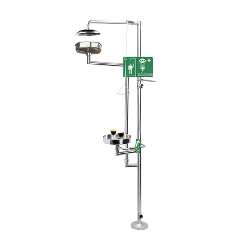 臺(tái)雄SAN-7102AHTX組合式測試型應(yīng)急噴淋洗眼器