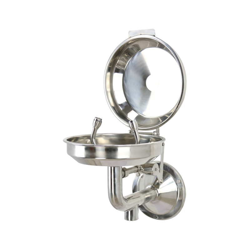 補(bǔ)天BTG32不銹鋼聯(lián)動(dòng)翻蓋掛壁式洗眼器