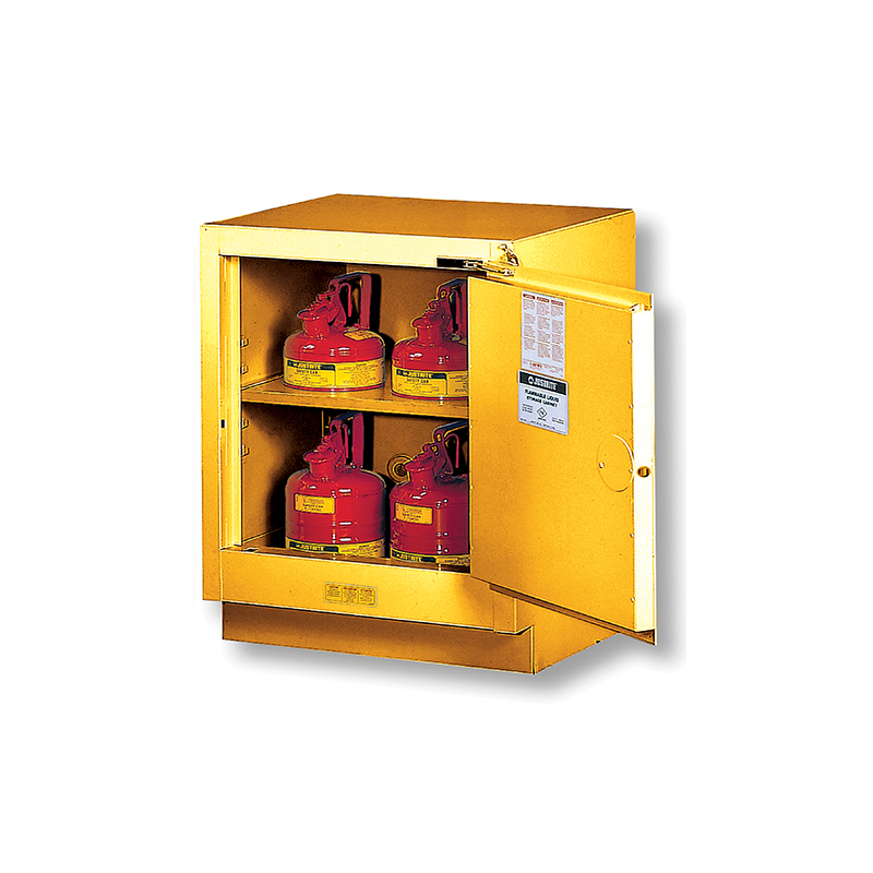 Justrite杰斯瑞特882400通風(fēng)柜下用安全存儲(chǔ)柜15加侖