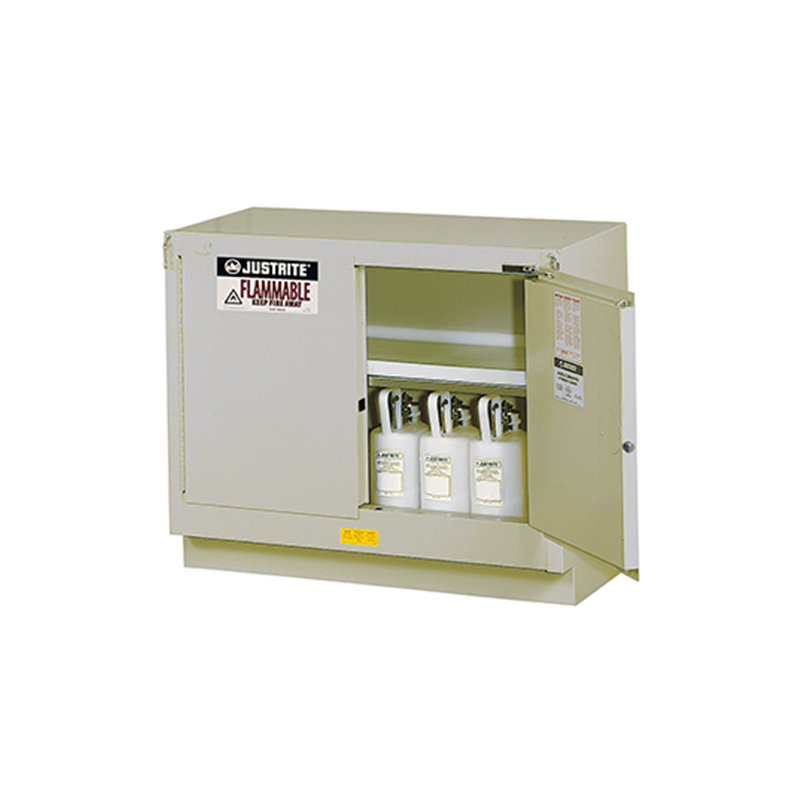 Justrite杰斯瑞特884820通風(fēng)柜下用安全存儲柜31加侖