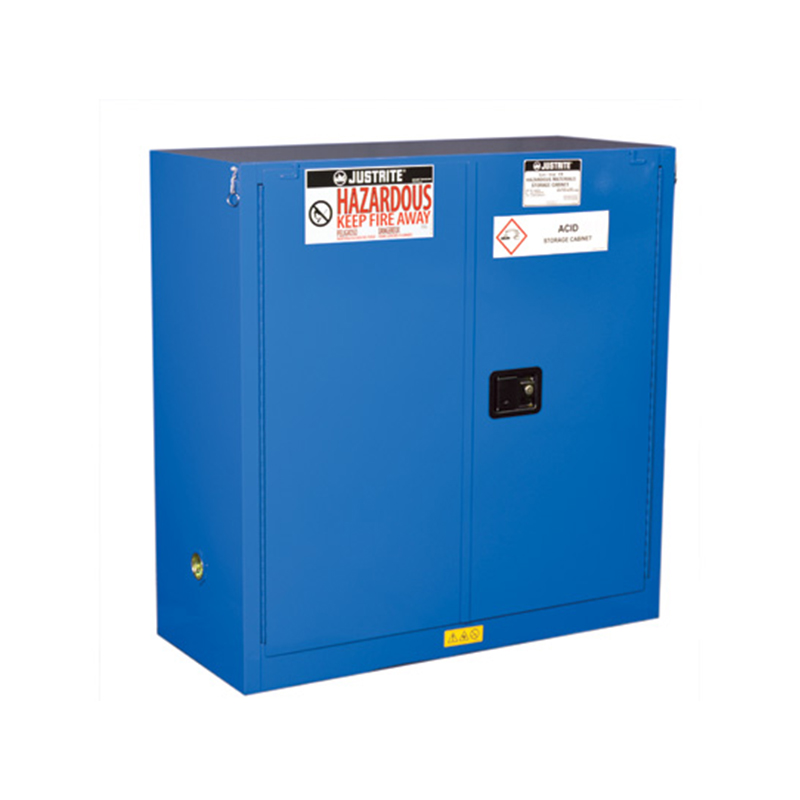 Justrite杰斯瑞特863028 Sure-Grip Ex鋼制經(jīng)典款危險品存放安全柜30加侖