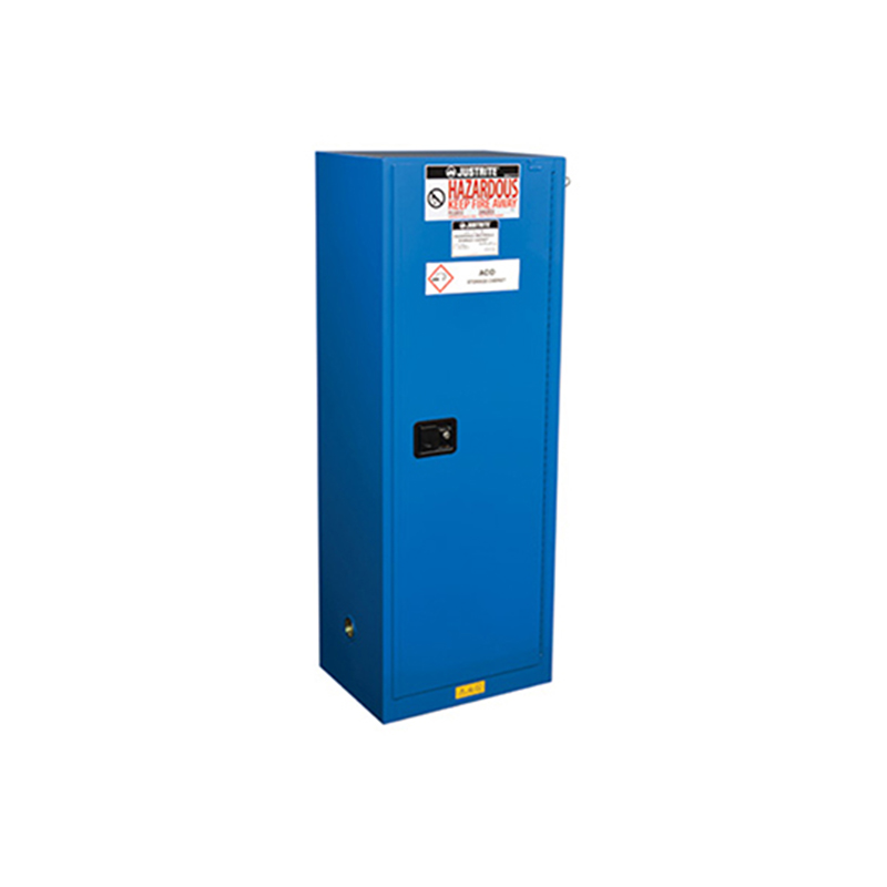 Justrite杰斯瑞特8622282 Chemcor熱塑危險品存放細長型安全柜22加侖