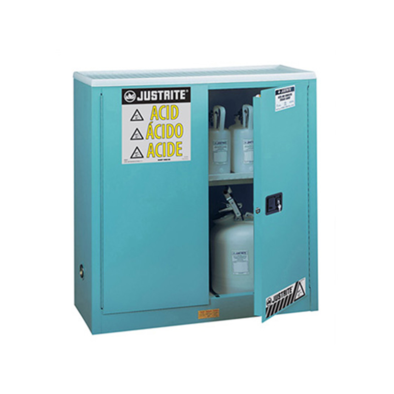 Justrite杰斯瑞特8930021 Sure-Grip Ex鋼制腐蝕性用品安全柜30加侖