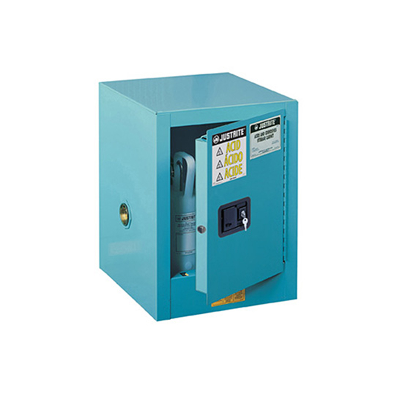 Justrite杰斯瑞特8904021 SureGrip EX鋼制腐蝕性工作臺式安全柜4加侖