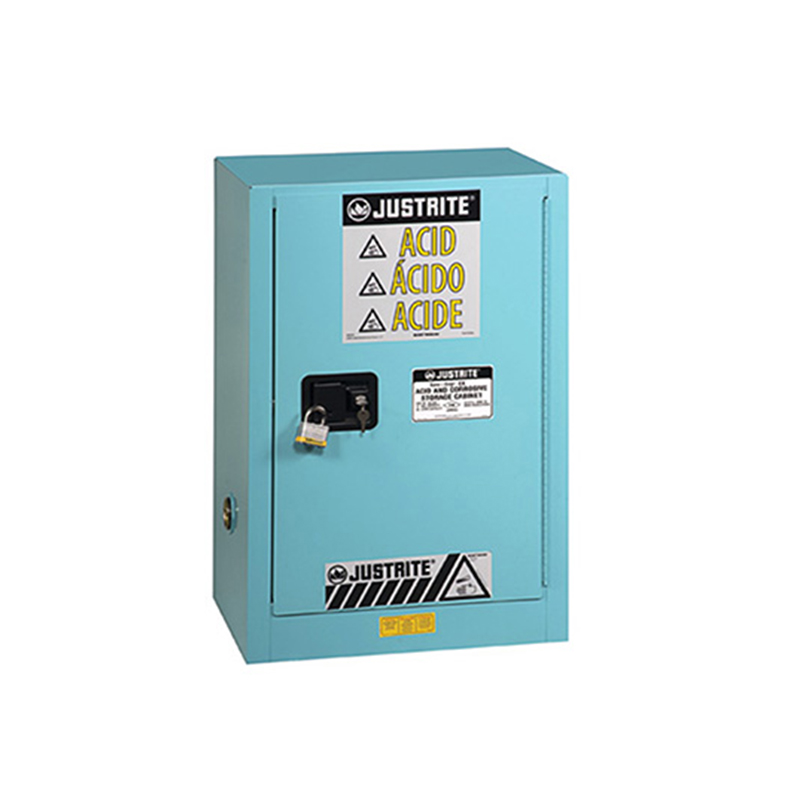 Justrite杰斯瑞特8915221 SureGrip EX鋼制腐蝕性緊湊型安全柜15加侖